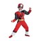Red Ranger N Steel Costume Toddler Muscle Jumpsuit with Headpiece and Attached Belt